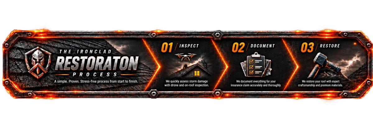 The Ironclad restoration process: inspect, document, restore