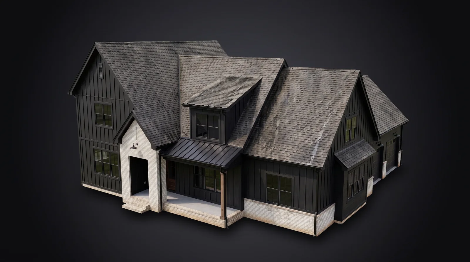 A roof rebuilding itself layer by layer